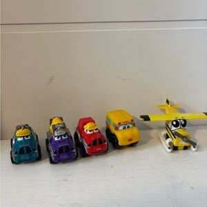 6 Tonka Hasbro Maisto Diecast Lil Chuck & Friends